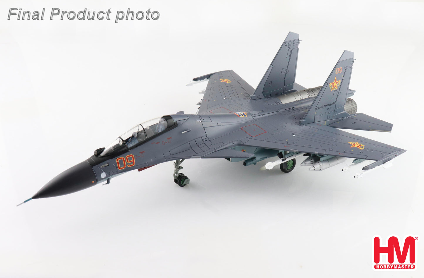 1/72 Su-30SM Flanker H Red 09 Kazakhstan Air Defense Forces 2019 "Aviadarts Contest"