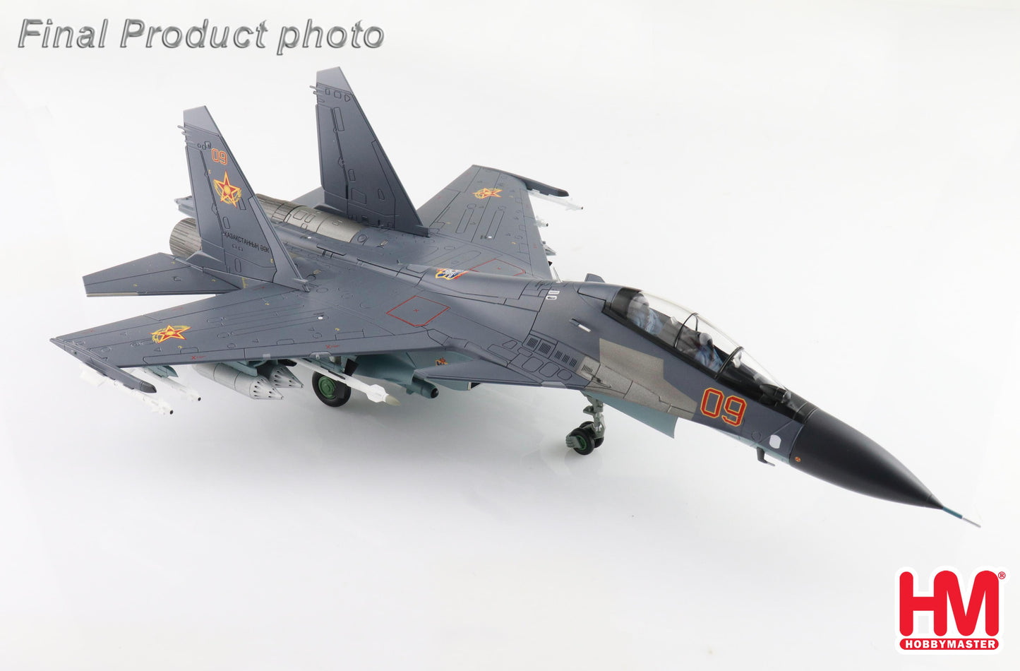 1/72 Su-30SM Flanker H Red 09 Kazakhstan Air Defense Forces 2019 "Aviadarts Contest"