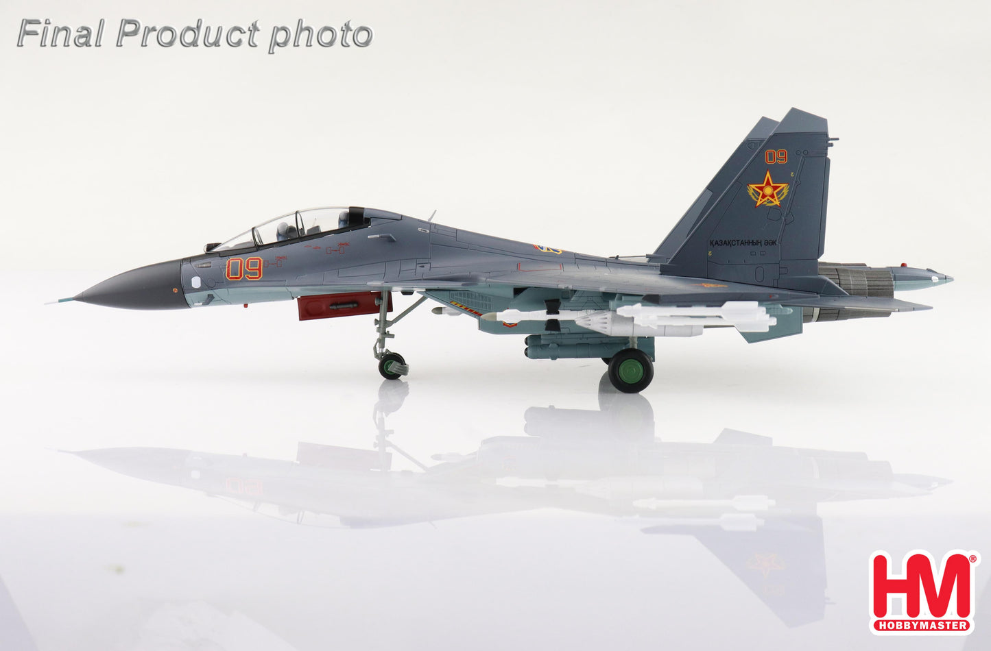 1/72 Su-30SM Flanker H Red 09 Kazakhstan Air Defense Forces 2019 "Aviadarts Contest"