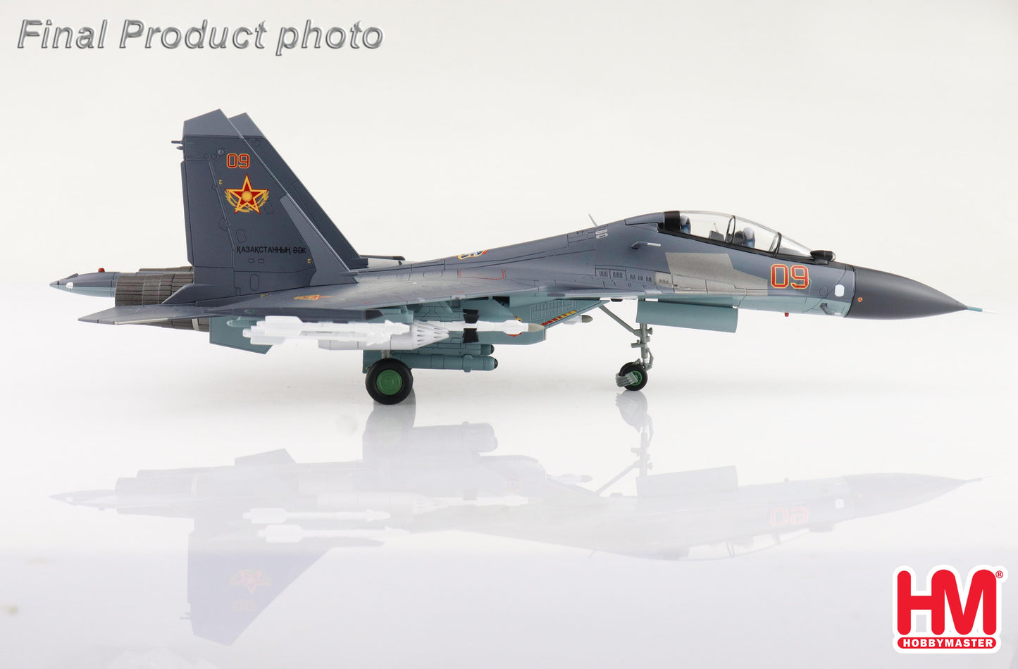 1/72 Su-30SM Flanker H Red 09 Kazakhstan Air Defense Forces 2019 "Aviadarts Contest"