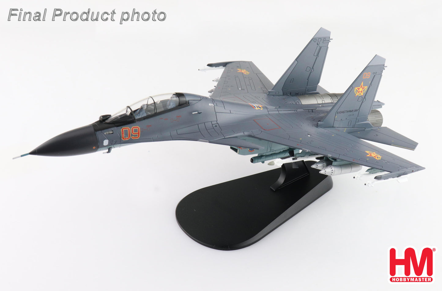 1/72 Su-30SM Flanker H Red 09 Kazakhstan Air Defense Forces 2019 "Aviadarts Contest"