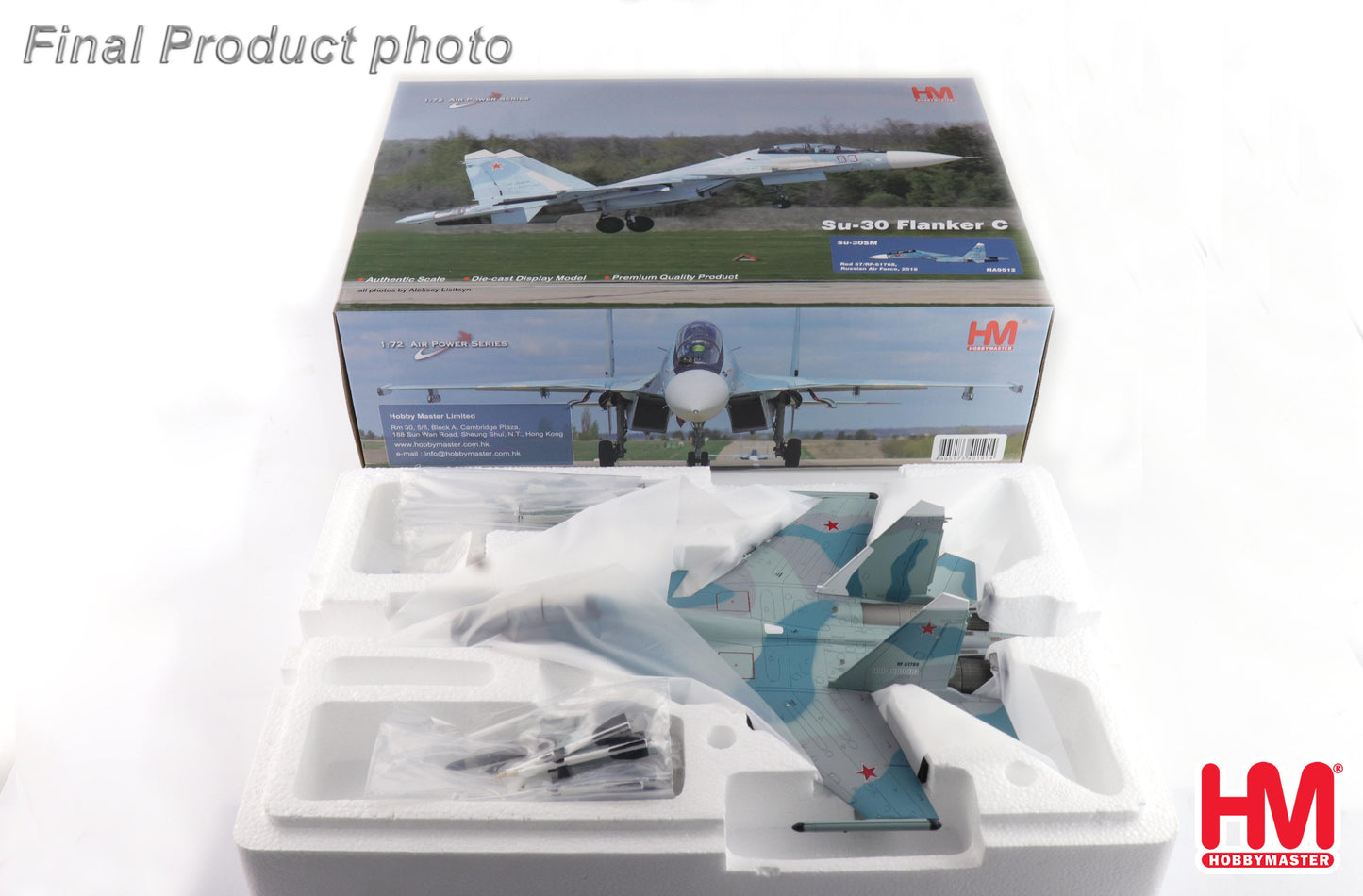 1/72 Su-30SM Red 57/RF-61768 Russian Air Force 2018