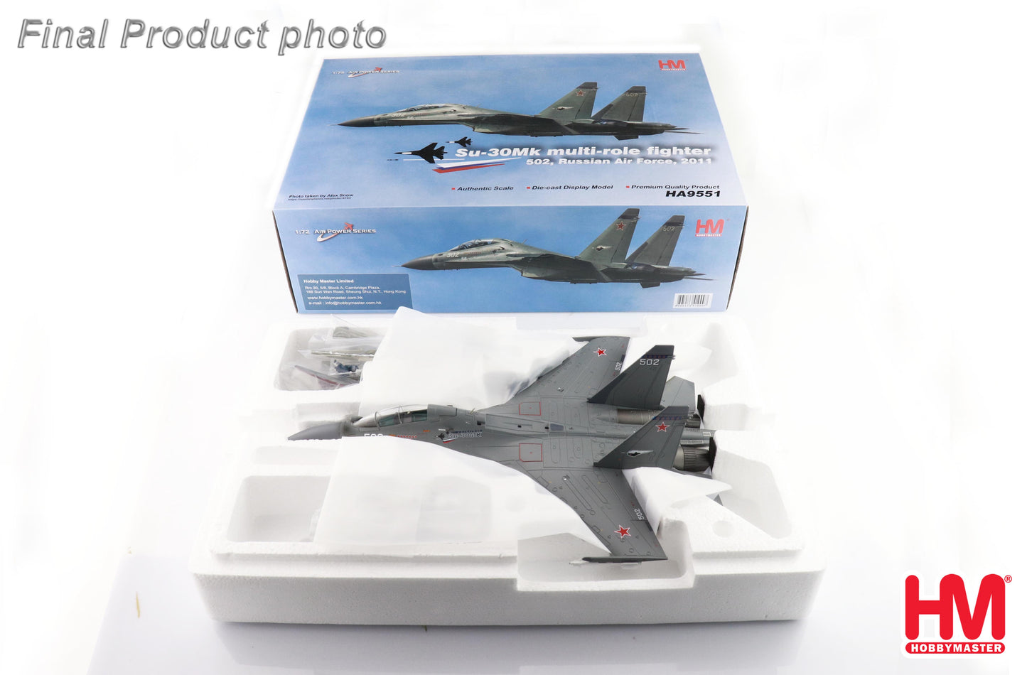 1/72 Su-30Mk Multi-Role Fighter 502 Russian Air Force 2011