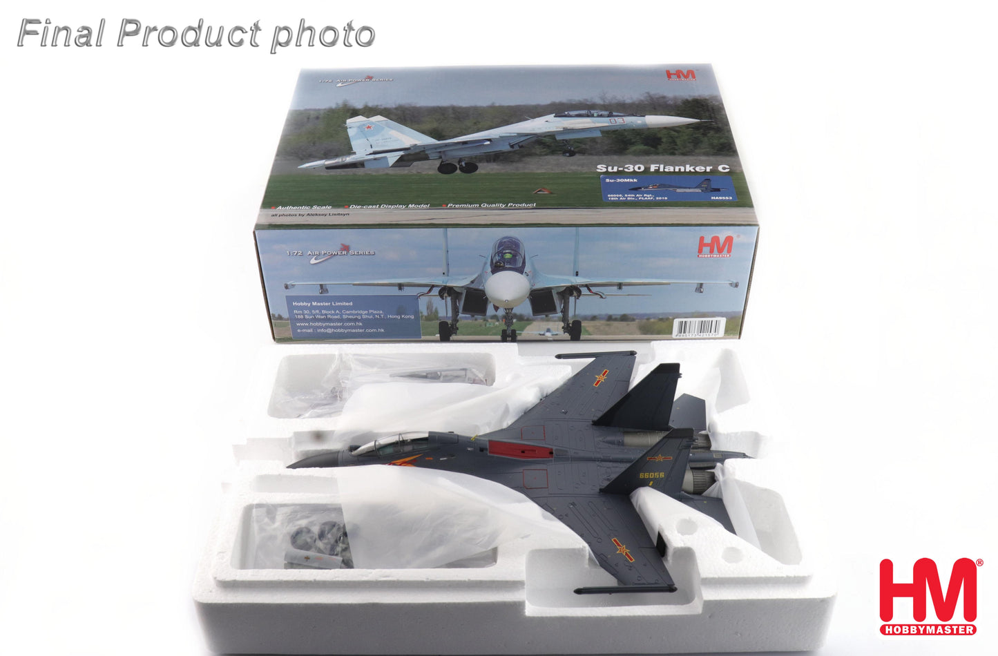 1/72 Su-30Mkk 66056 54th Air Rgt. 18th Air Div. PLAAF 2018 (Re-Issue)