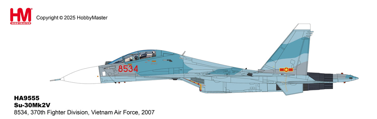 1/72 Su-30Mk2V 8534 370th Fighter Division Vietnam Air Force 2007