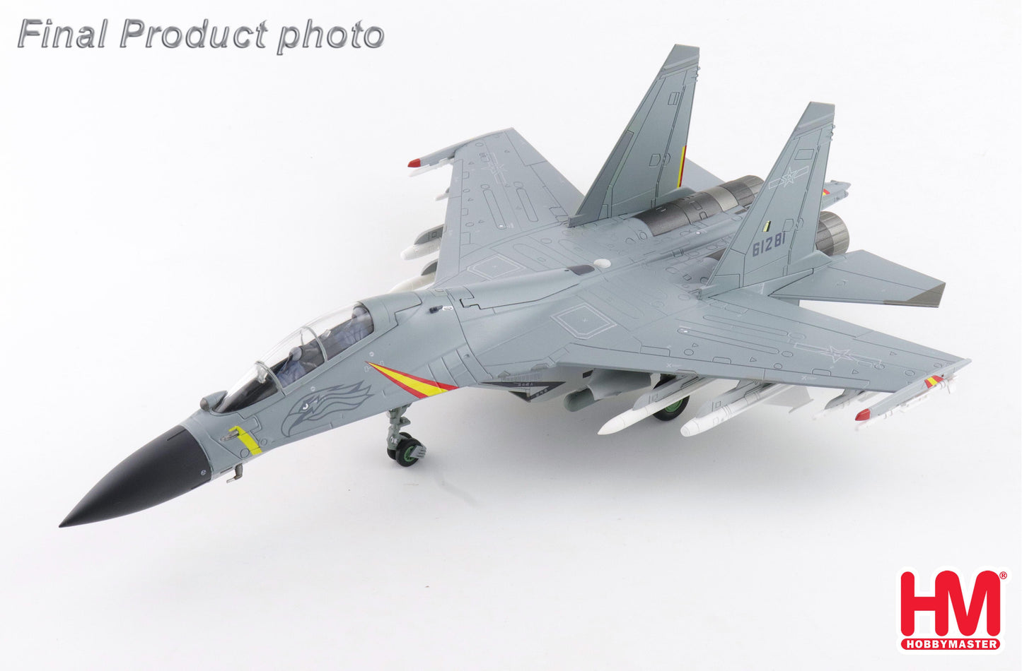 1/72 J-16 Flanker N 61281 7th Air Brigade Eastern Theatre Command PLAAF