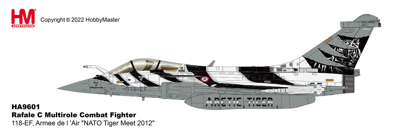 1/72 Rafale C Multirole Combat Fighter 118-EF Armee de l 'Air "NATO Tiger Meet 2012"
