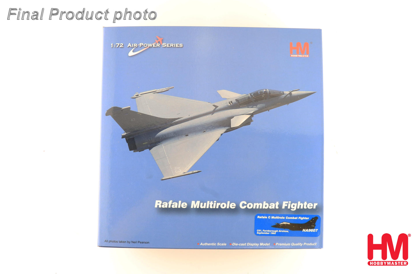 1/72 Rafale C Multirole Combat Fighter C01 Farnborough Airshow September 1992