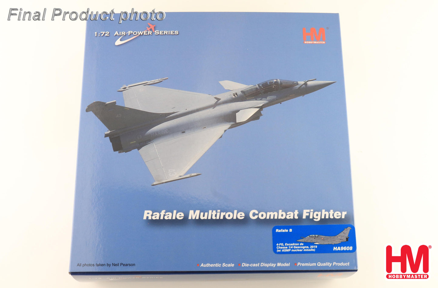 1/72 Rafale B "55 Years of the Forces Aériennes Stratégiques" 4-FG Escadron de Chasse 1/4 Gascogne 2019 (with ASMP-A Nuclear Missile)