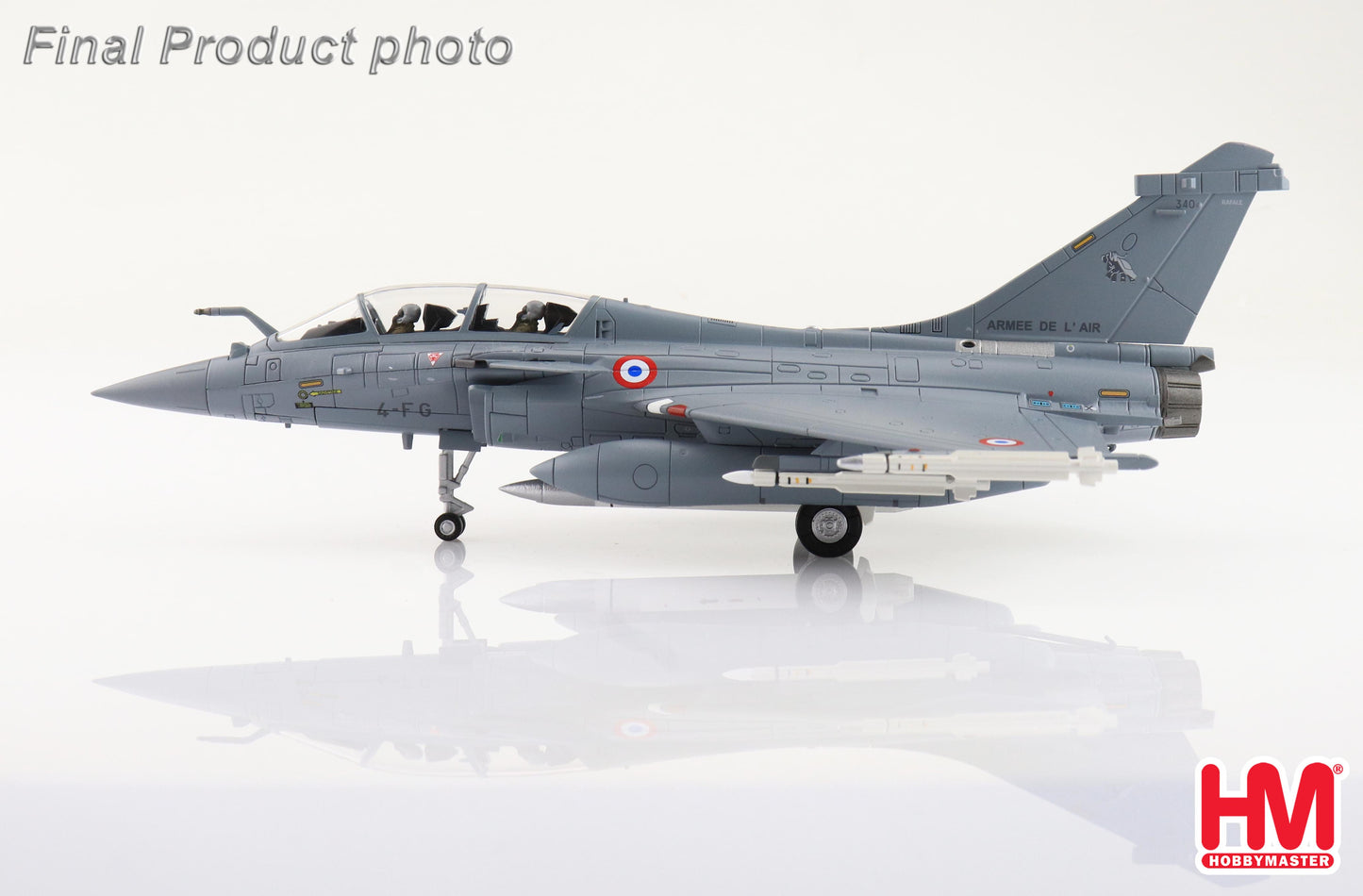 1/72 Rafale B "55 Years of the Forces Aériennes Stratégiques" 4-FG Escadron de Chasse 1/4 Gascogne 2019 (with ASMP-A Nuclear Missile)