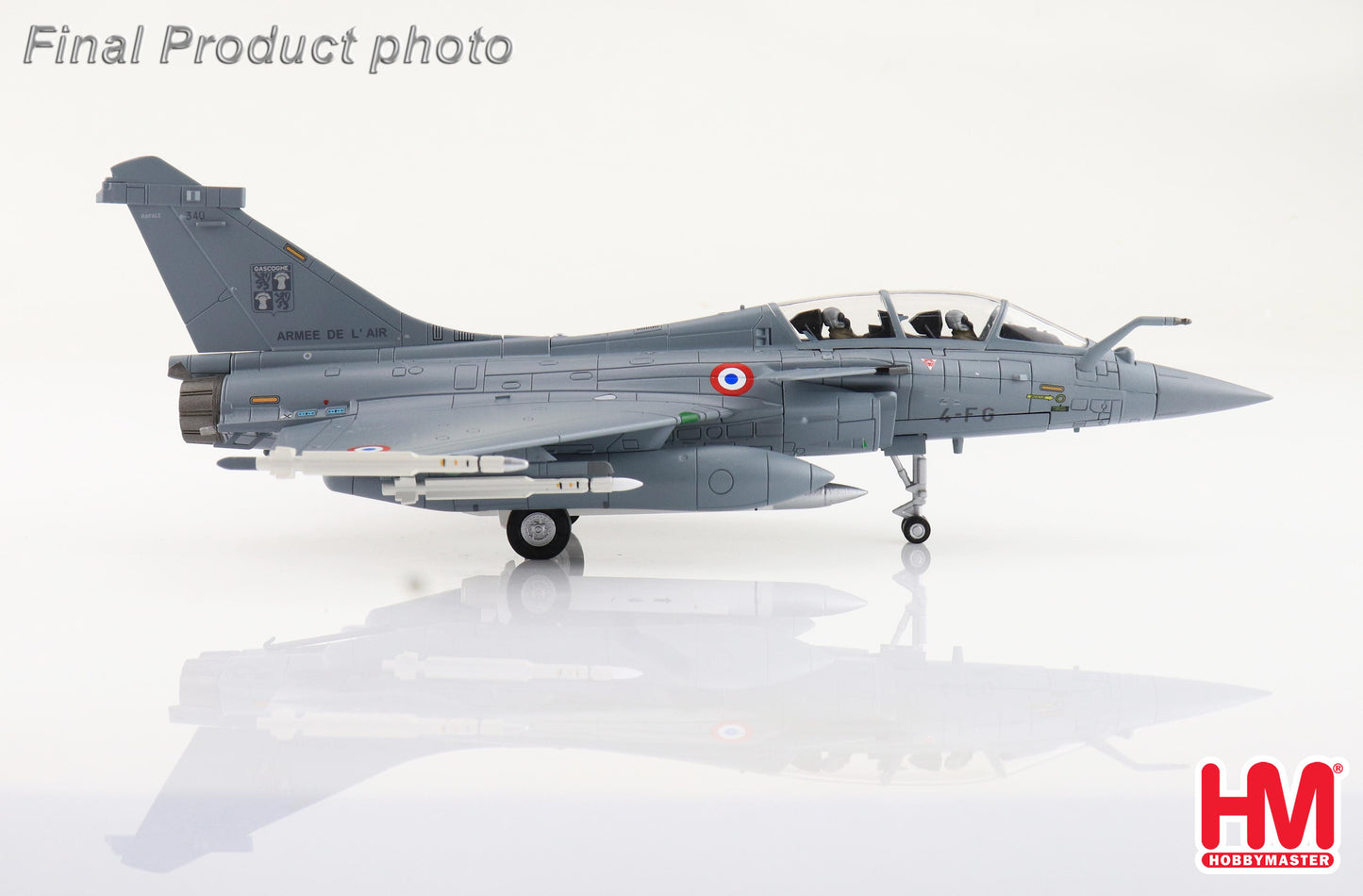1/72 Rafale B "55 Years of the Forces Aériennes Stratégiques" 4-FG Escadron de Chasse 1/4 Gascogne 2019 (with ASMP-A Nuclear Missile)