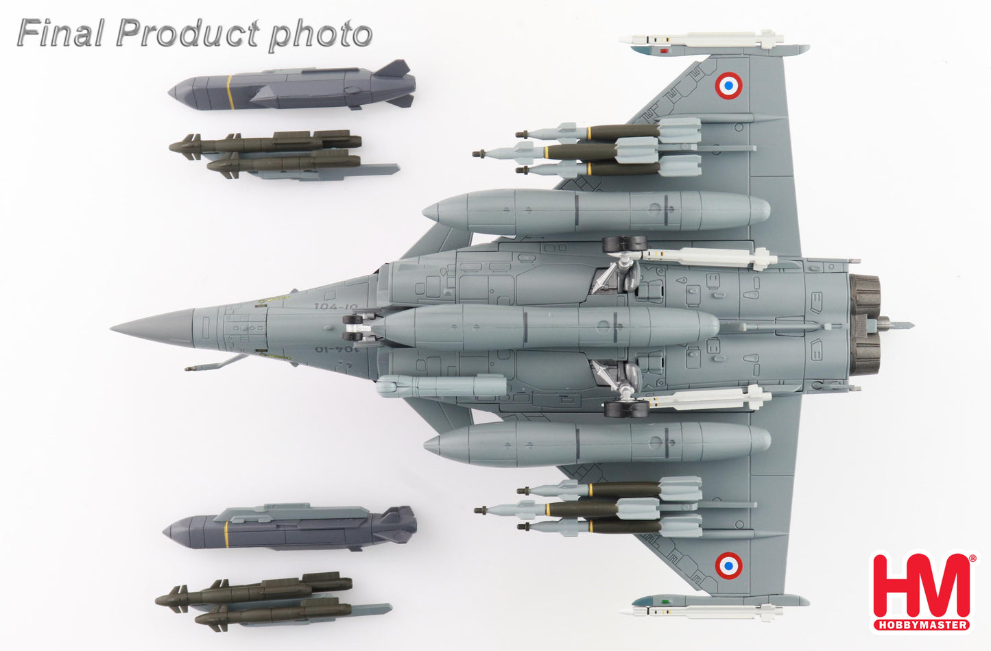 1/72 Rafale B "Opertaion Chammal" 104-10 French Air Force Dec 2015 (with 2 x SCALP Missiles)