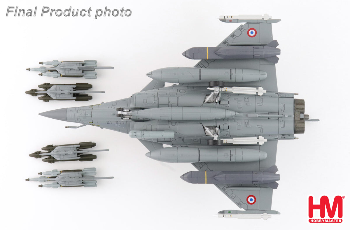 1/72 Rafale B "Operation Harmattan" 113-IE/330 French Air Force Libya 2011 (with Scalp Missiles Hammer Missiles and GBU-12)
