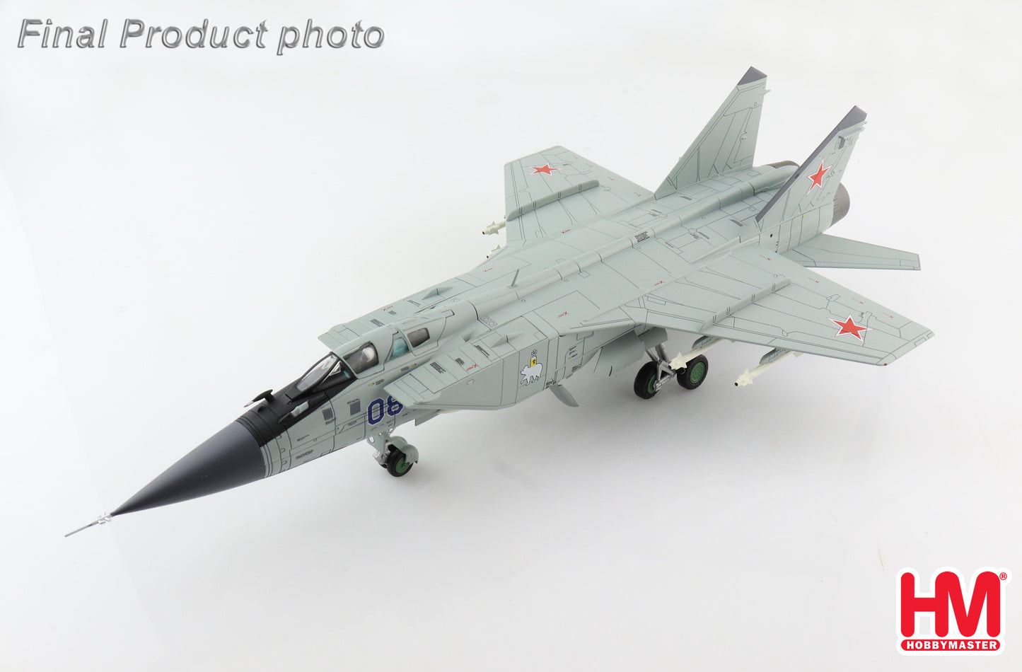 1/72 MiG-31B Foxhound Blue 08 (early version) Russian Air Force