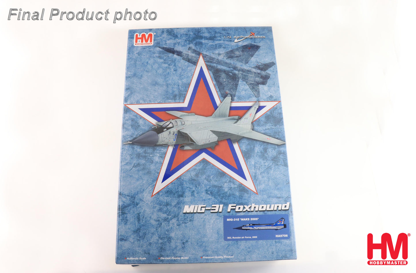 1/72 MiG-31E "MAKS 2005" 903 Russian air Force 2005