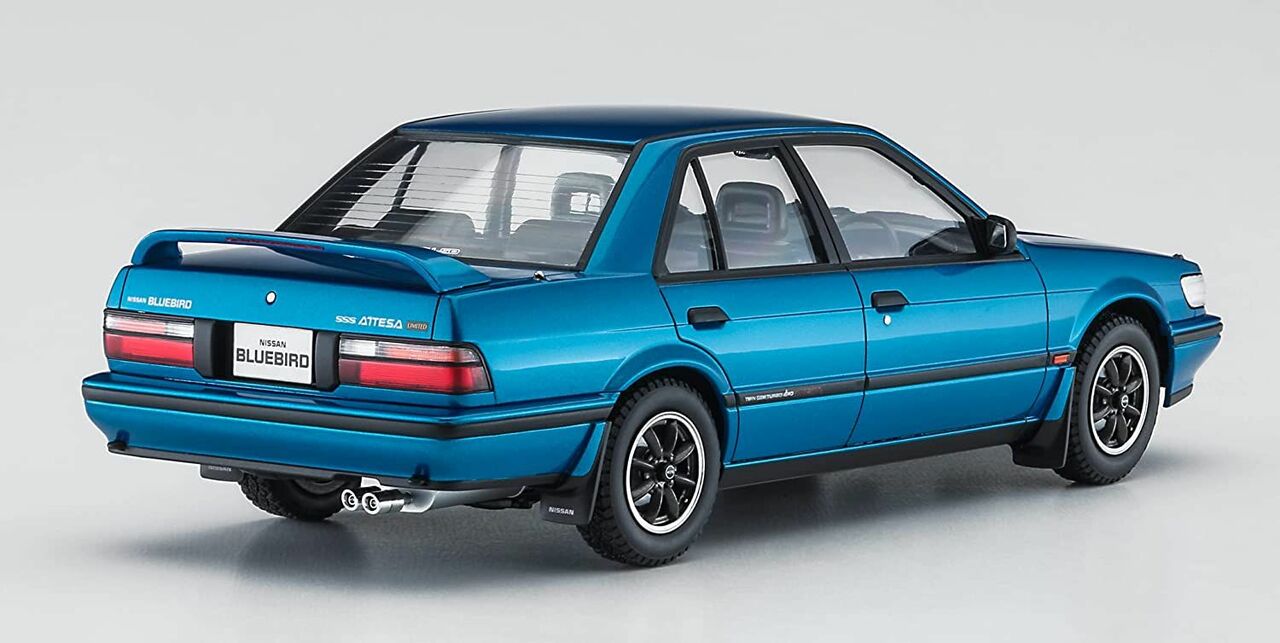 20562 1/24 NISSAN BLUEBIRD 4Door Sedan SSSATTESA LIMITED U12 EARLY w/Trunk Spoiler