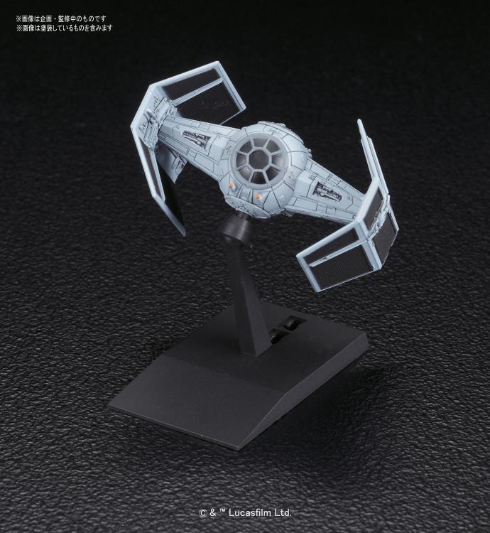 STAR WARS VEHICLE MODEL 007 TIE ADVANCED x 1 & FIGHTER SET