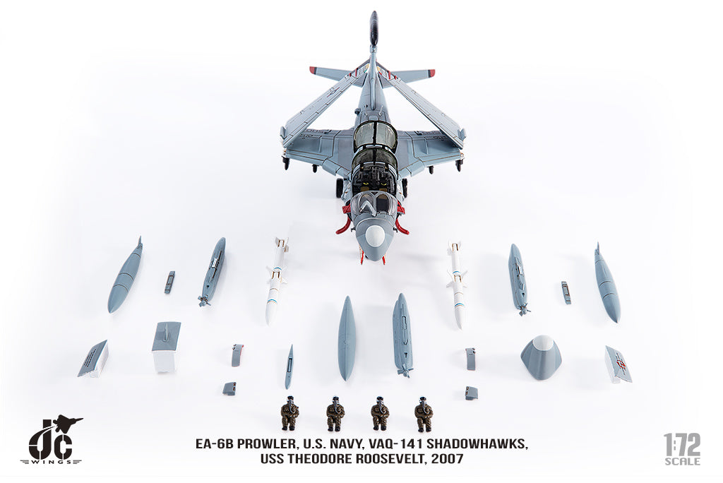 1/72 U.S. Navy EA6B Prowler VAQ141 Shadowhawks 2007