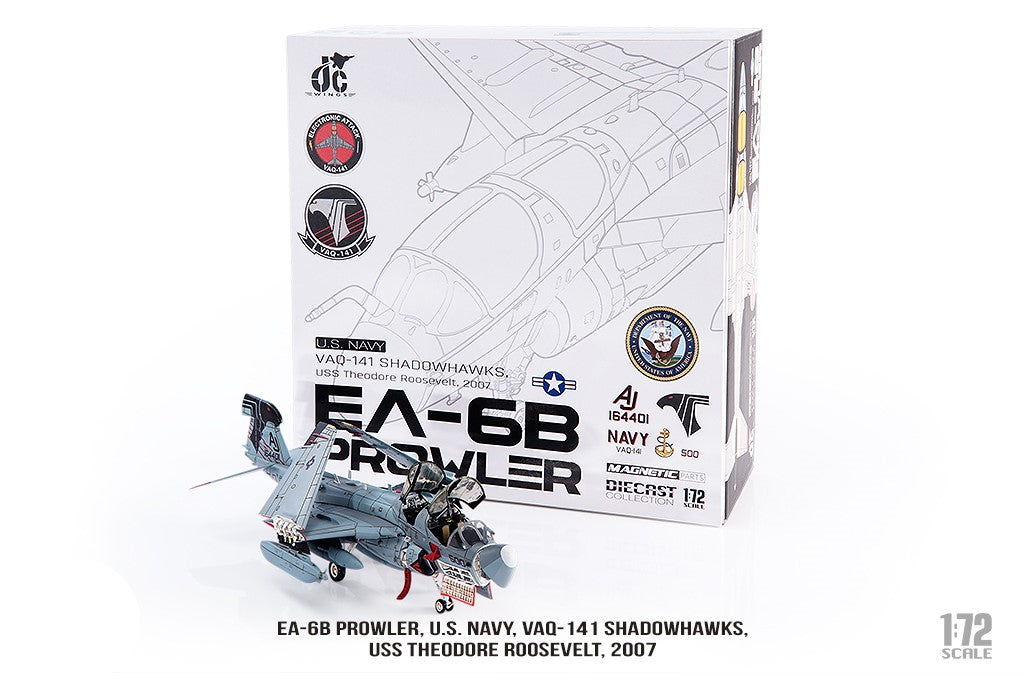 1/72 U.S. Navy EA6B Prowler VAQ141 Shadowhawks 2007