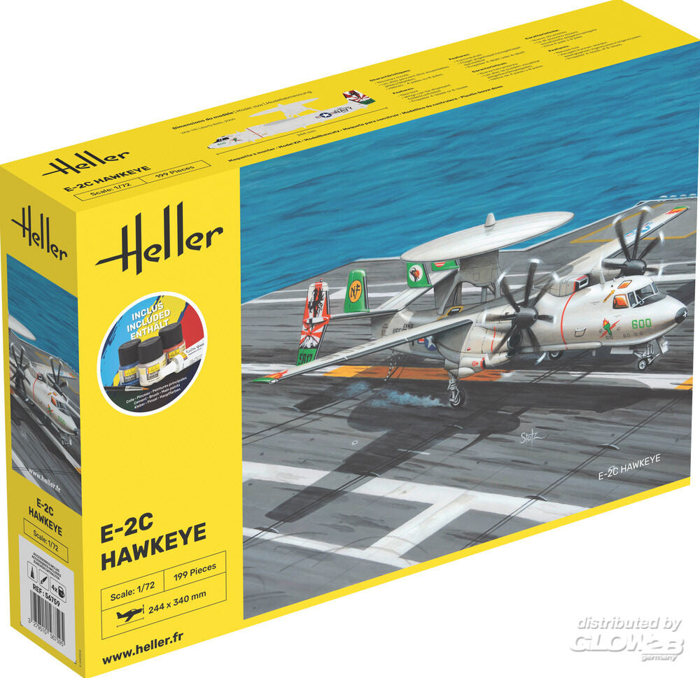 1/72 GIFT SET E-2C Hawkeye (Includes: Cement, Brush and Main Paints)