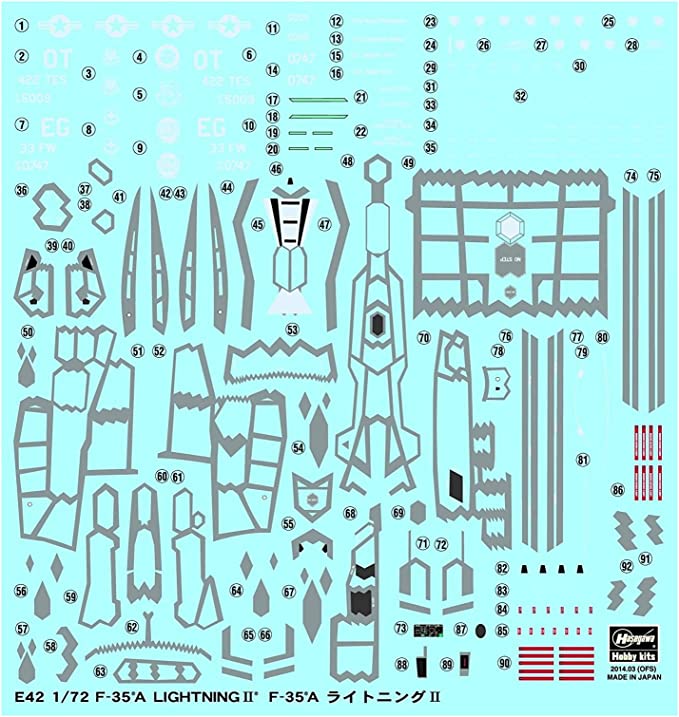 1/72 F35A LIGHTNING II