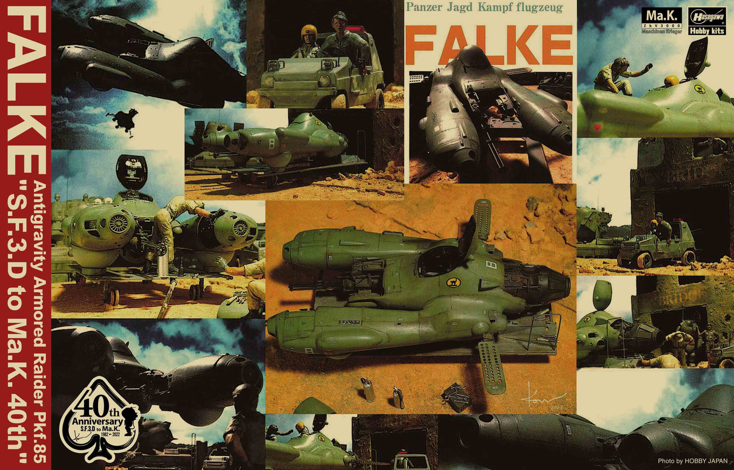 1/20 Antigravity Armored Raider Pkf.85 FALKE Ma.K. 40th ANNIVERSARY