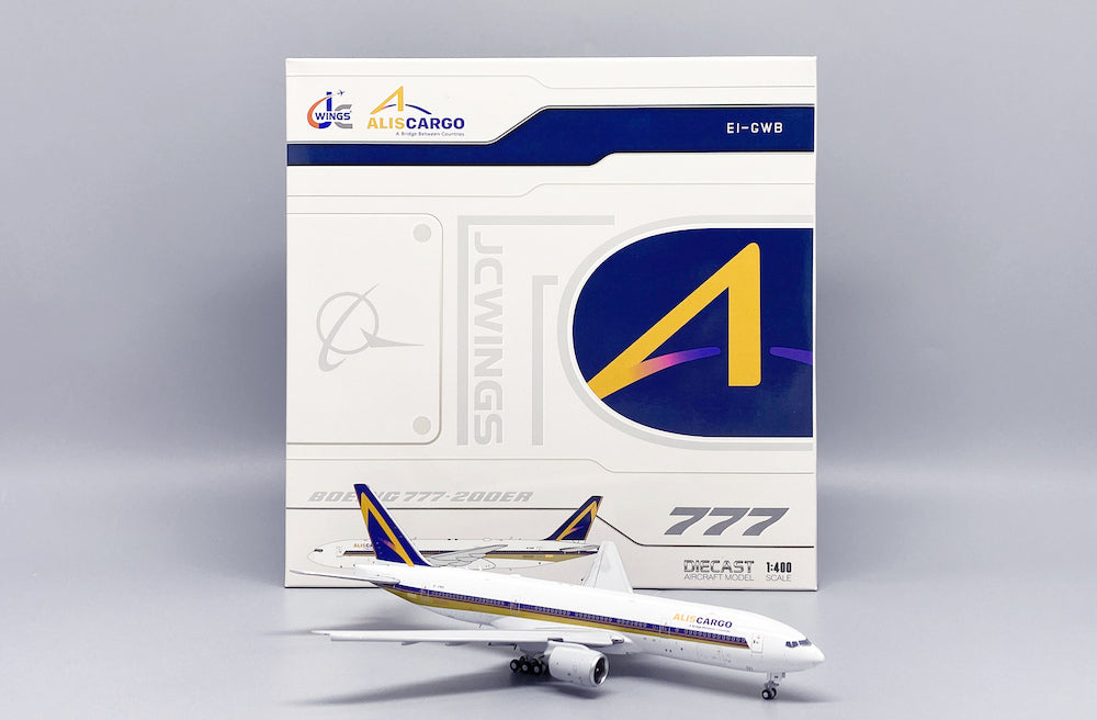 1/400 AlisCargo Airlines B777200ER EIGWB (Flaps Down)