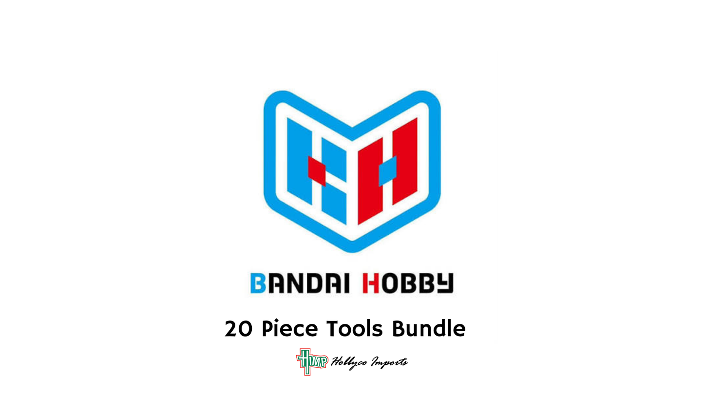 Bundle - Bandai Tools and Accessories (20pcs)