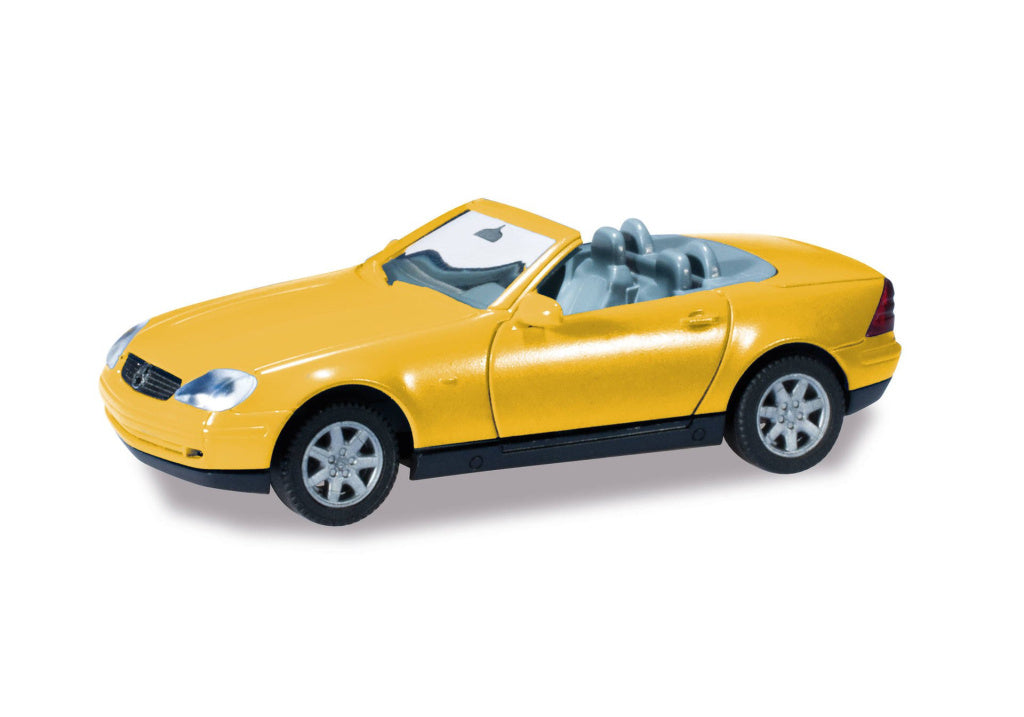 1/87 Mercedes-Benz SLK Roadster Yellow Minikit