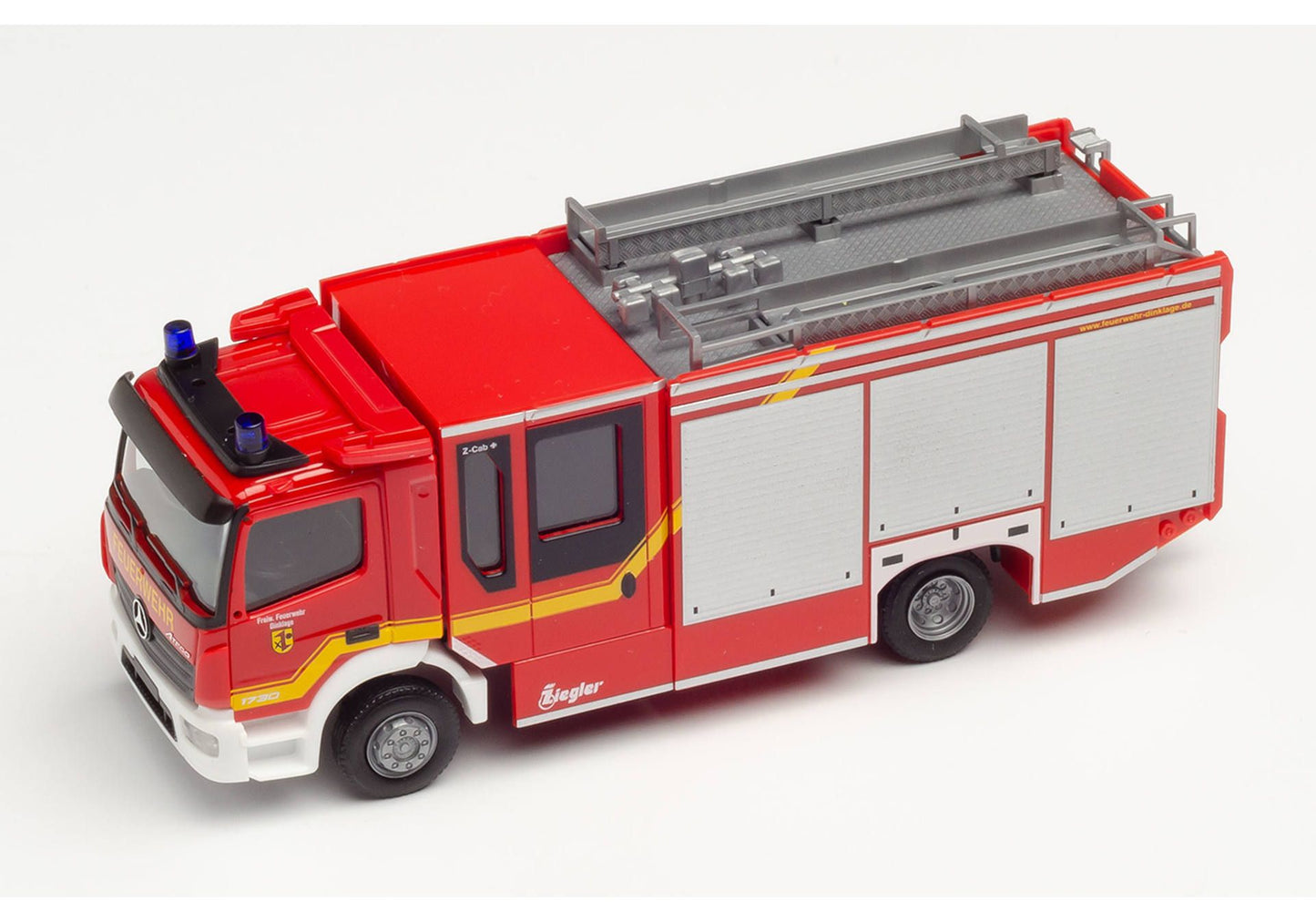 1/87 Mercedes-Benz Atego '13 Ziegler Z-Cab Fire Brigade Dinklage