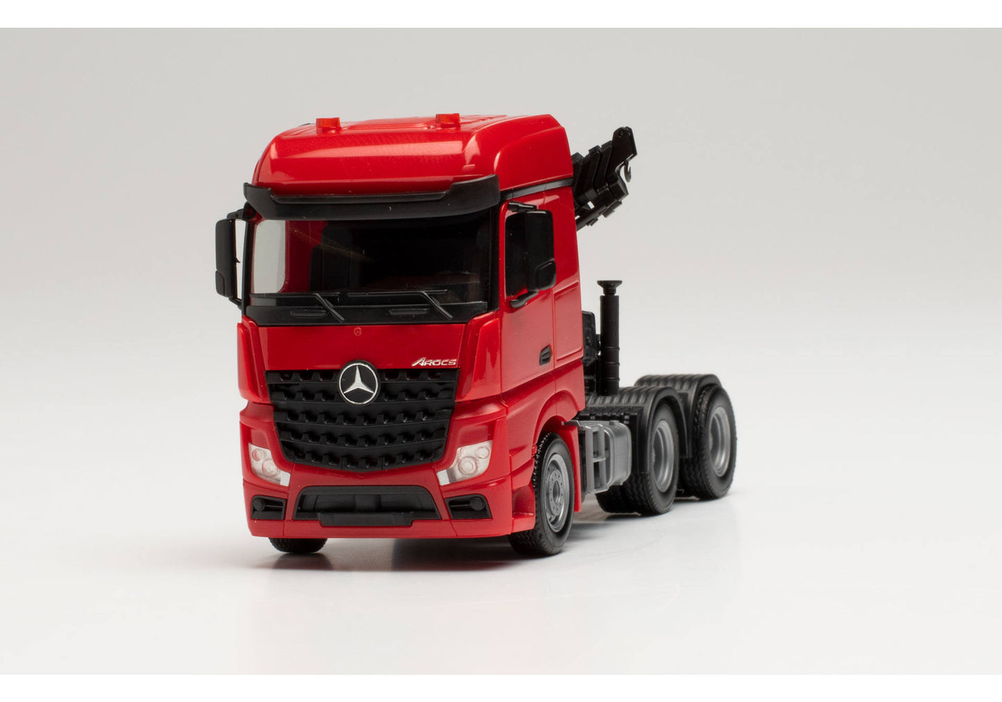 1/87 MercedesBenz Arocs 6x4 with Crane Tractor Red