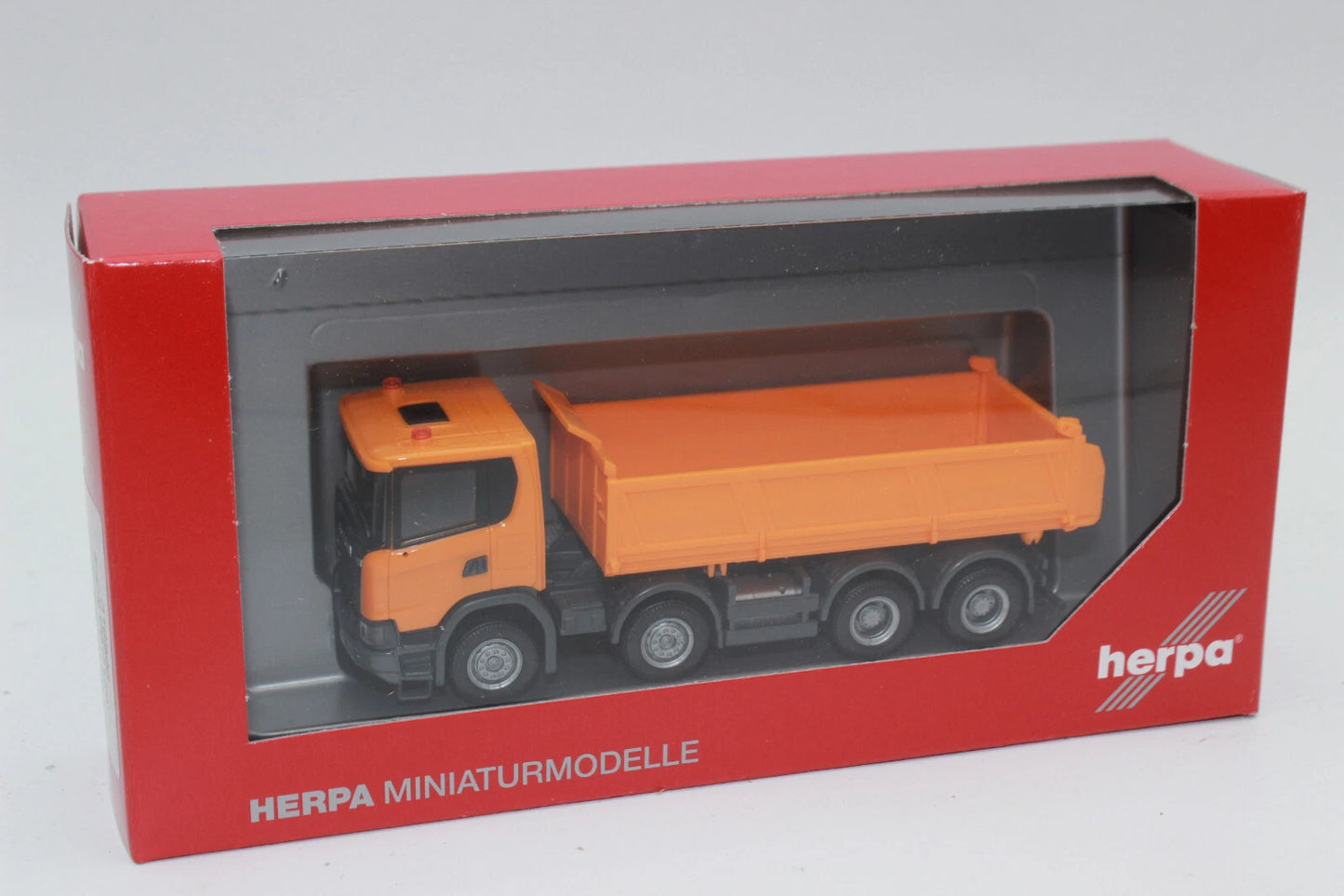 1/87 Scania XT17 Meiler Threeway Dumper Orange