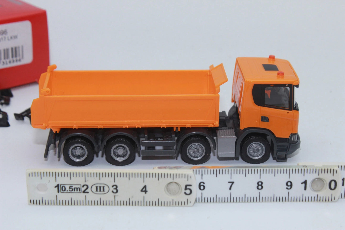 1/87 Scania XT17 Meiler Threeway Dumper Orange