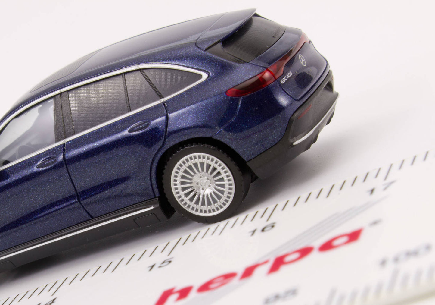 1/87 Mercedes-Benz EQC AMG Blue (First Electric SUV from Mercedes-Benz)
