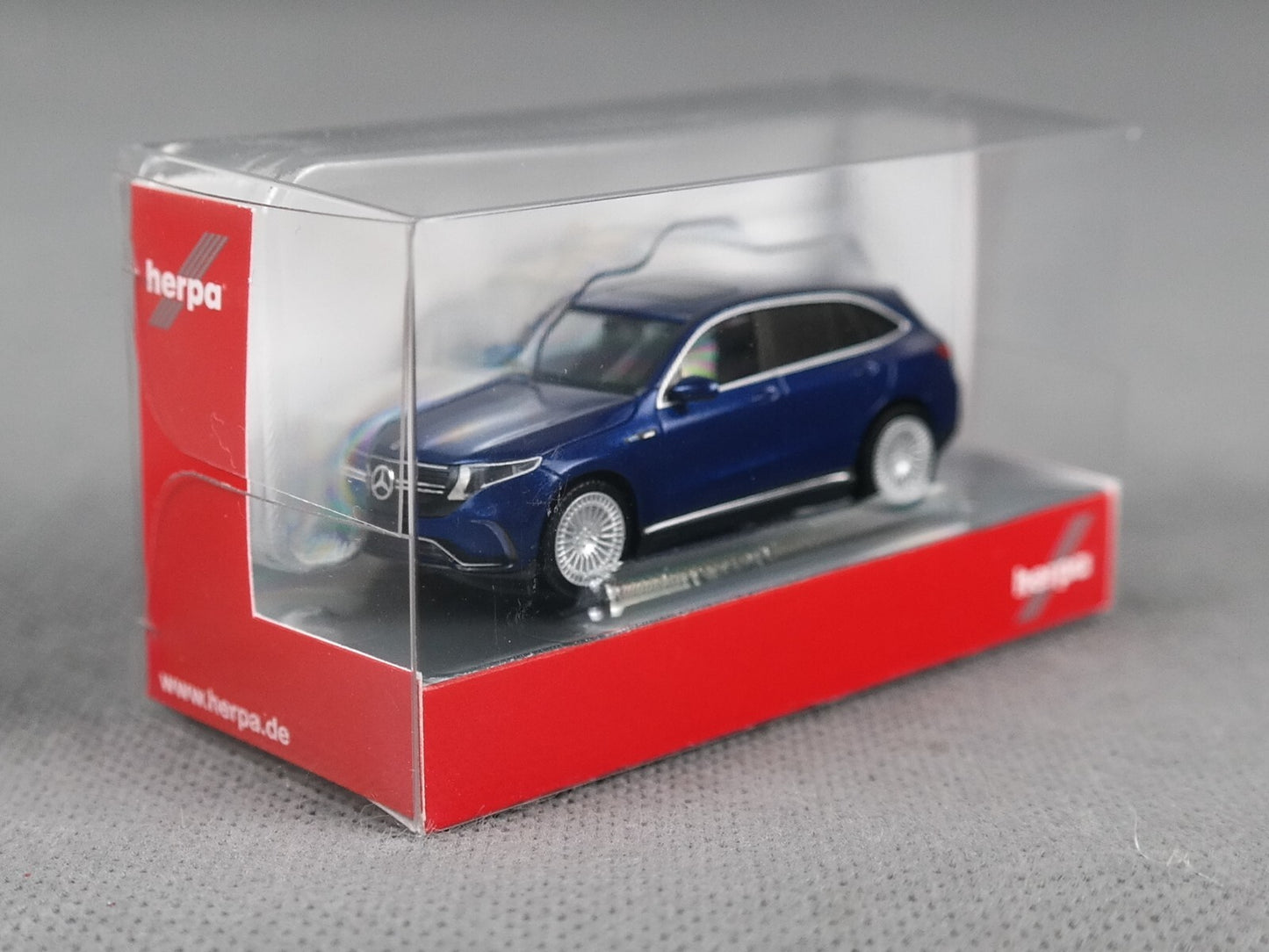 1/87 Mercedes-Benz EQC AMG Blue (First Electric SUV from Mercedes-Benz)