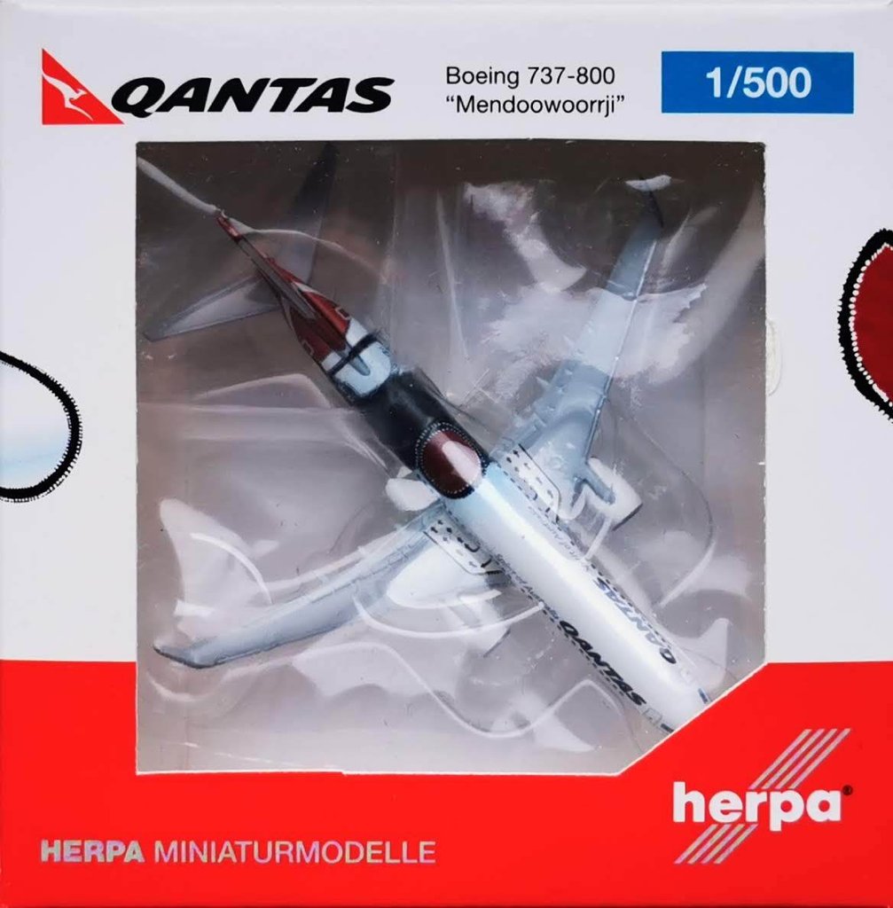 1/500 Qantas Boeing 737-800 "Mendoowoorrji"