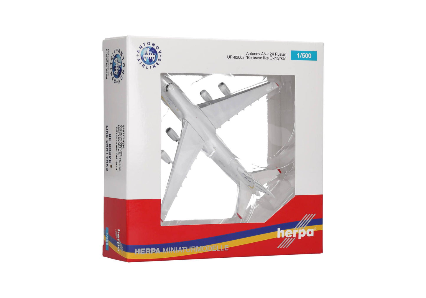 1/500 Antonov Airlines Antonov AN-124 "Be Brave Like Okhtyrka" UR-82008