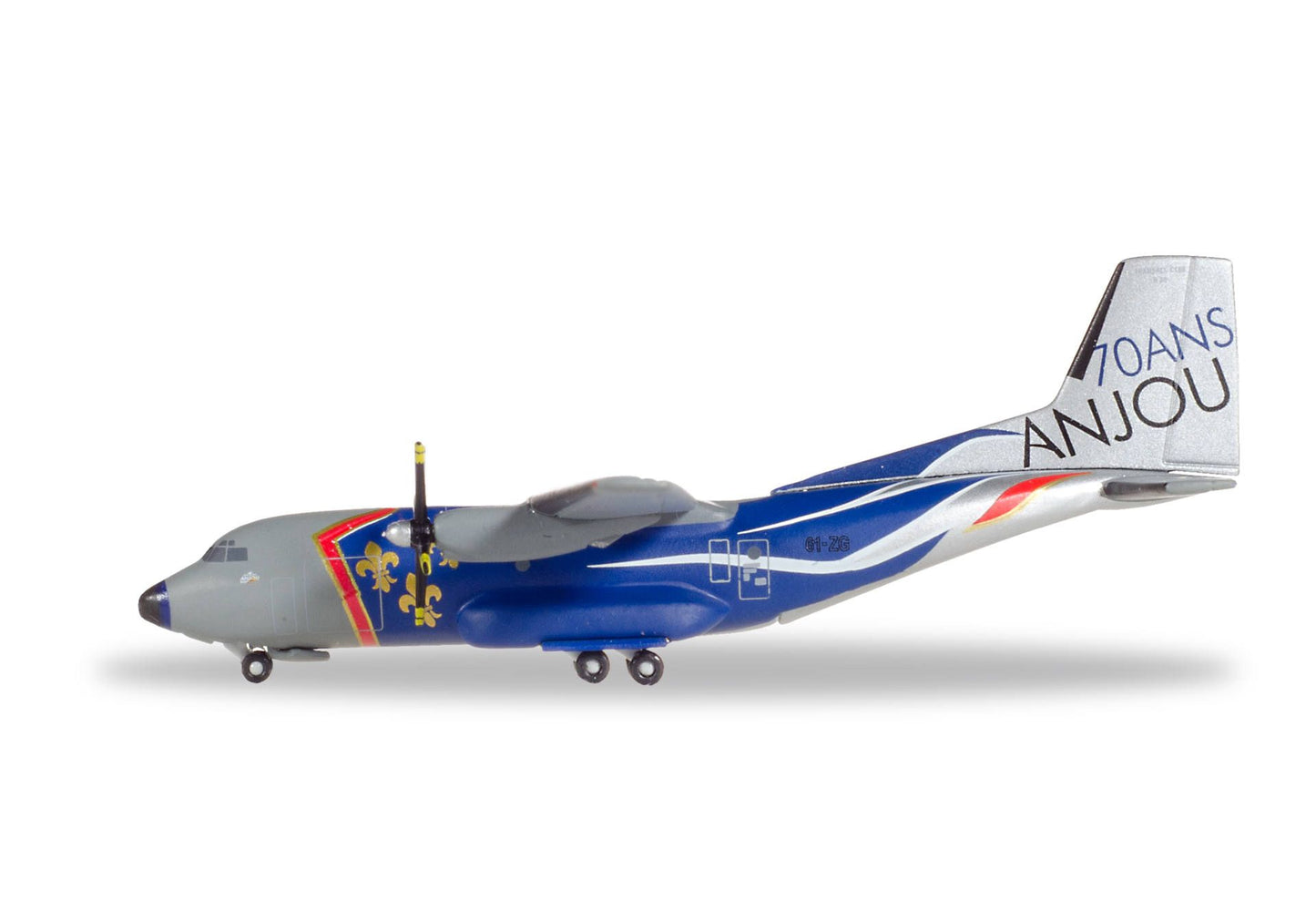 1/500 French Air Force Transall C-160 64th ET / 64th Transport Wing ET 01.064 Béarn / ET 02.064Anjou "70th Anniversary"