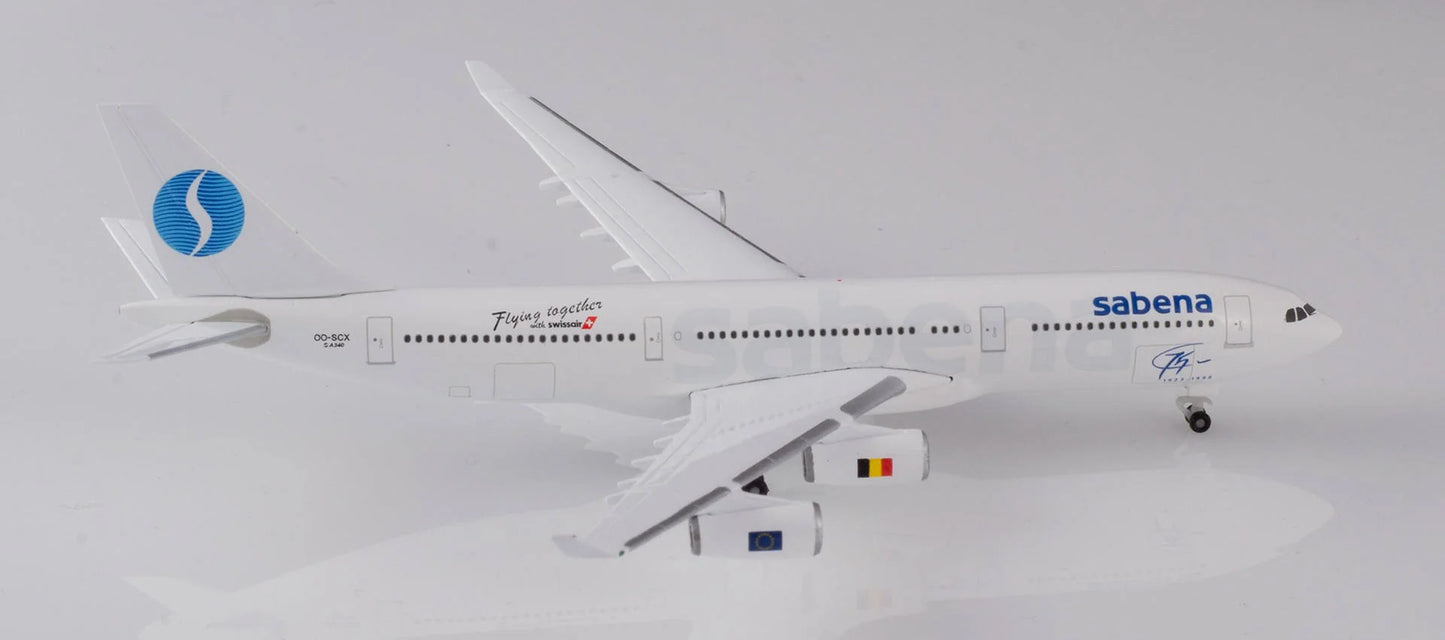 1/500 Sabena Airbus A340-200 "75th Anniversary" OO-SCX