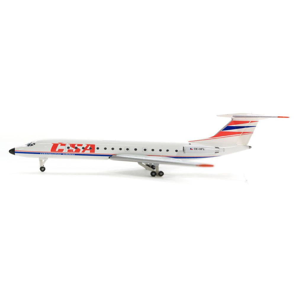 1/500 CSA Czechoslovak Airlines Tupolev TU-134A OK-HFL