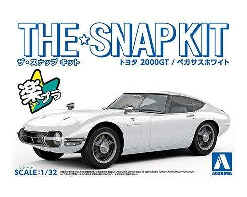 1/32 SNAP TOYOTA 2000GT (Pegasus White)