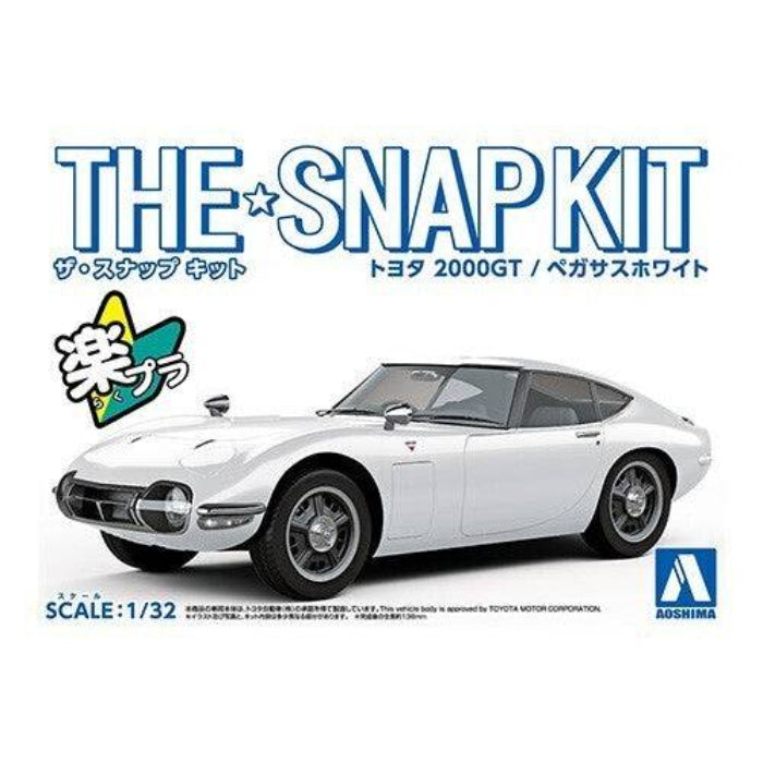 1/32 SNAP TOYOTA 2000GT (Pegasus White)