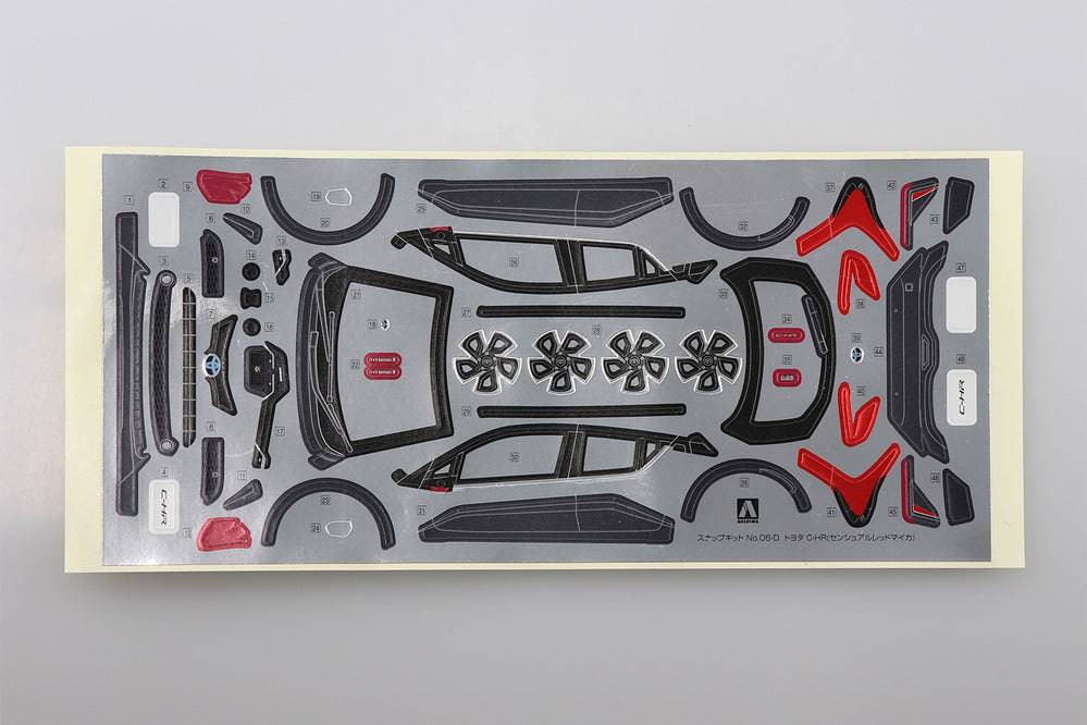 1/32 SNAP TOYOTA CHR (Sensual Red Mica)