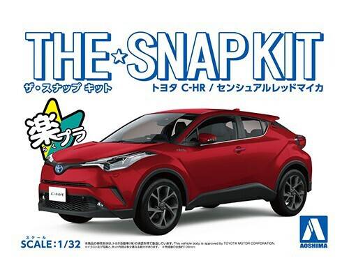 1/32 SNAP TOYOTA CHR (Sensual Red Mica)