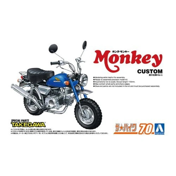 1/12 HONDA MONKEY 78 CUSTOM TAKEGAWA VER.1