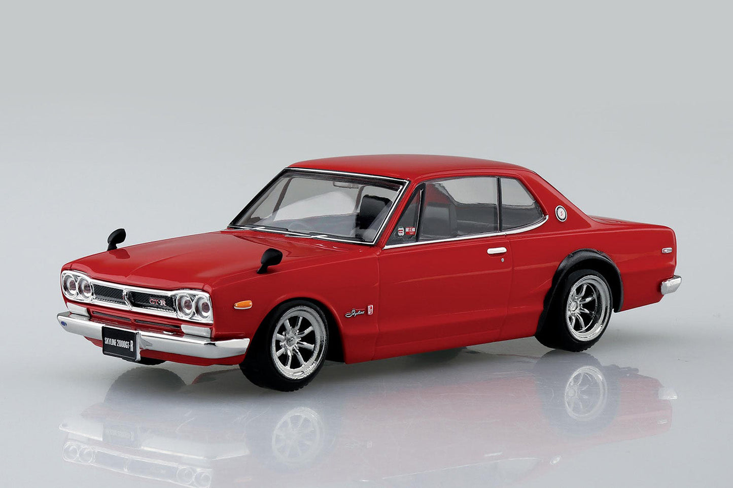 1/32 SNAP NISSAN SKYLINE 2000 GTR CUSTOM WHEEL (Red)