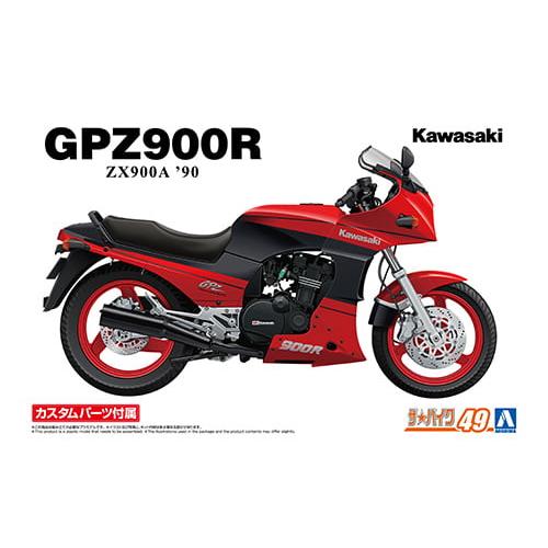 1/12 Kawasaki ZX900A GPZ900R Ninja '90 With Custom Parts