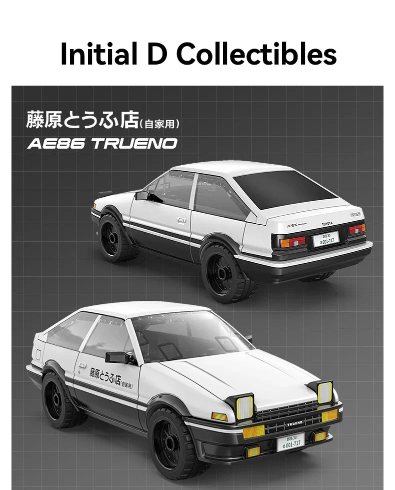 Initial D Takumi Fujiwara Toyota AE86 Trueno