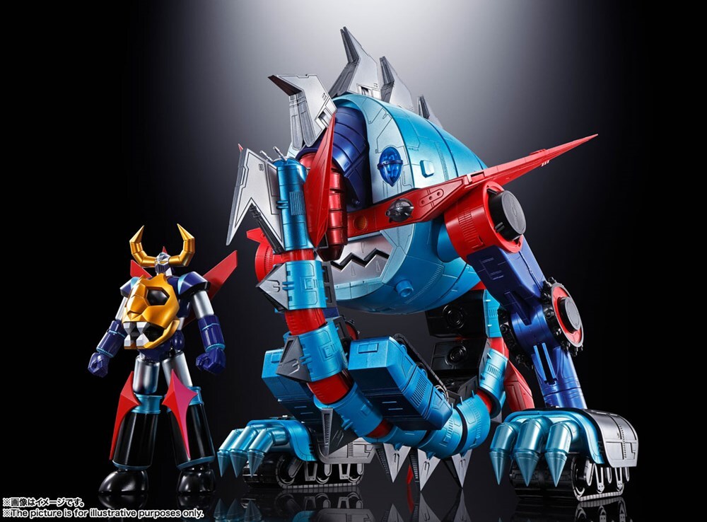 SOUL OF CHOGOKIN GX100 GAIKING & DAIKU MARYU