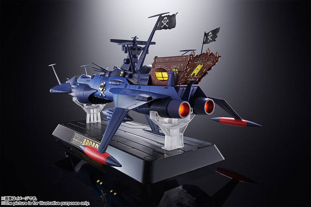 SOUL OF CHOGOKIN GX93 SPACE PIRATE BATTLE SHIP ARCADIA